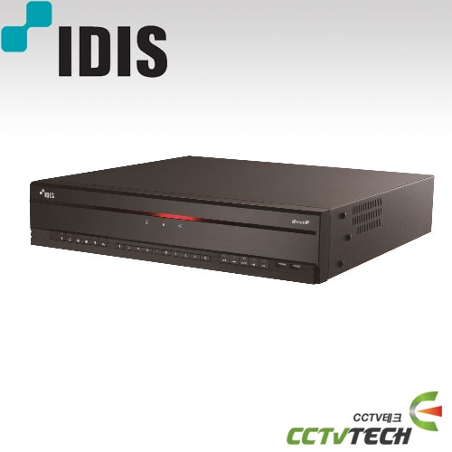 아이디스 XD5416 : 16채널 HD-TVI 녹화기,DVR, 2TB HDD기본장착