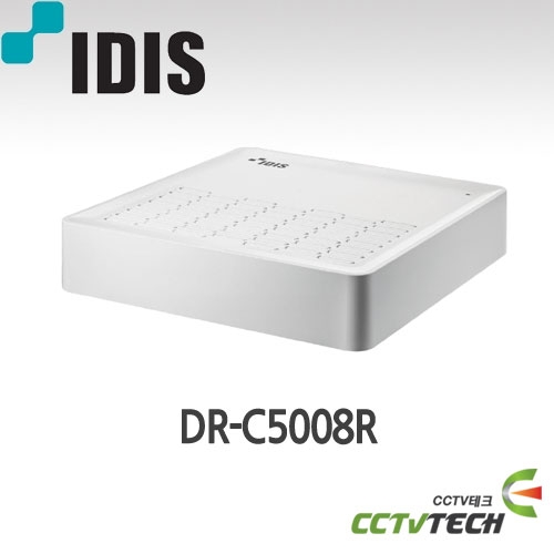 아이디스 DR-C5008R : 3.5’’ HDD 8채널 DirectIP NVR
