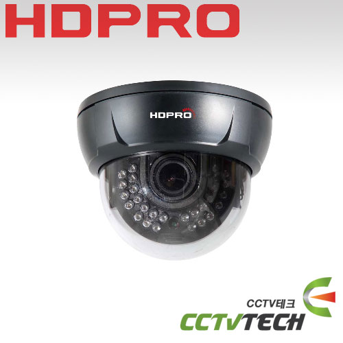 [HD PRO] HD-QS350DTL - 풀HD 2메가픽셀 HD IR돔 가변형 HD CCTV 28 IR LED 2.8~10mm
